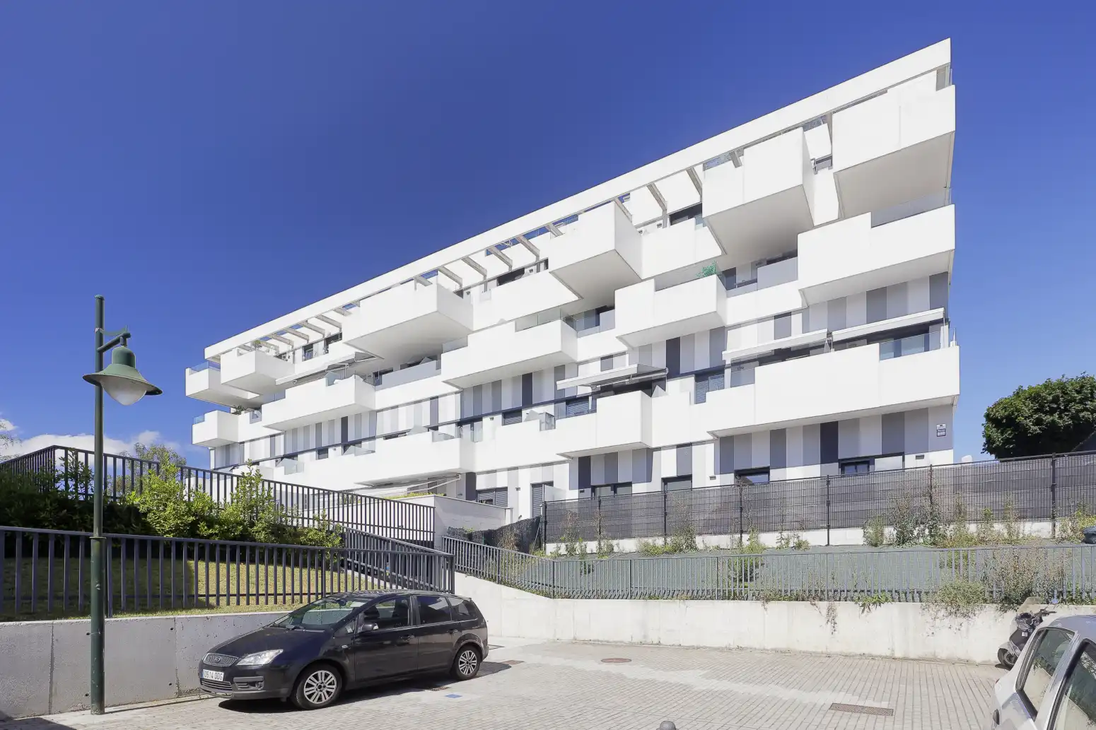 Exterior view of Flat for sale in Gijón   with Heating, Parquet flooring and Terrace