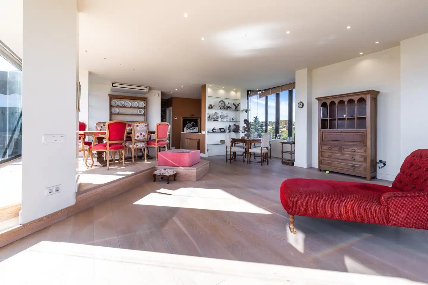 Sala d'estar de Pis en venda en Sant Cugat del Vallès