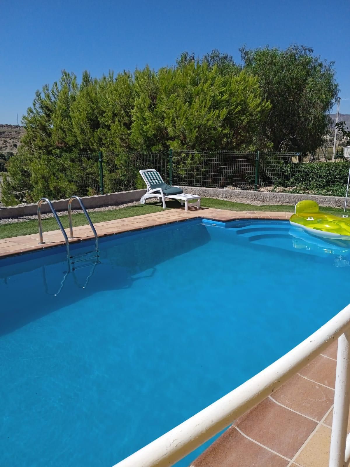 Piscina de Finca rústica en venda en Cuevas del Almanzora amb Aire condicionat, Calefacció i Jardí privat