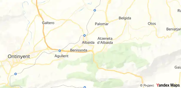 Vista exterior de Pis en venda en Albaida
