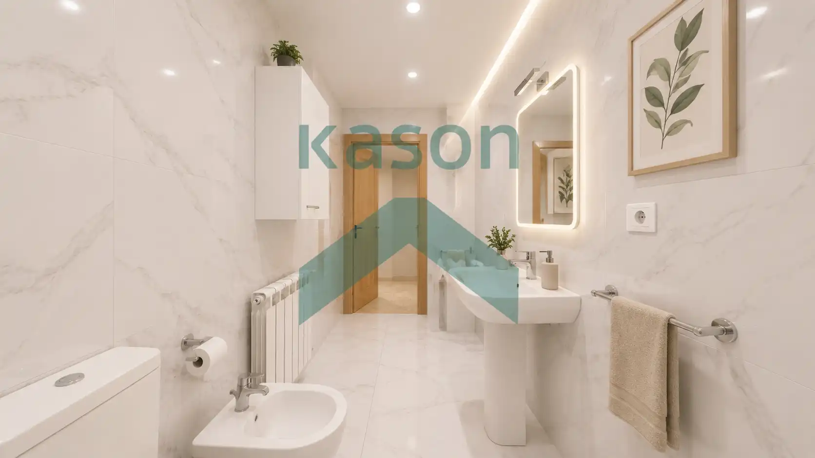 Baño de Piso en venta en Madrid con Calefacción, Terraza y Trastero