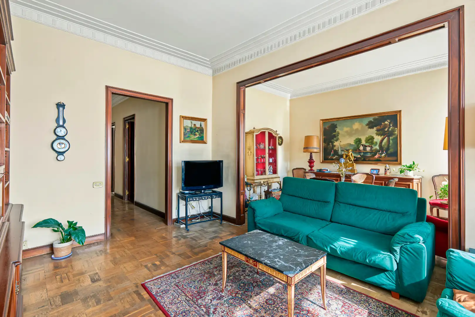 Living room of Flat for sale in Eixample