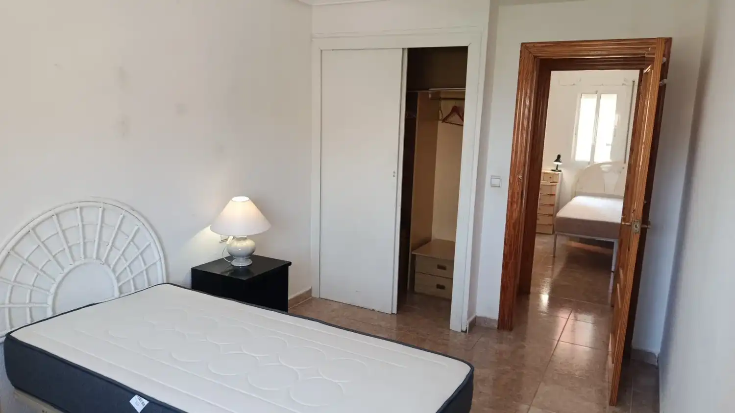 Bedroom of Flat for rent in Murcia  with Air Conditioner, Heating and Furnished