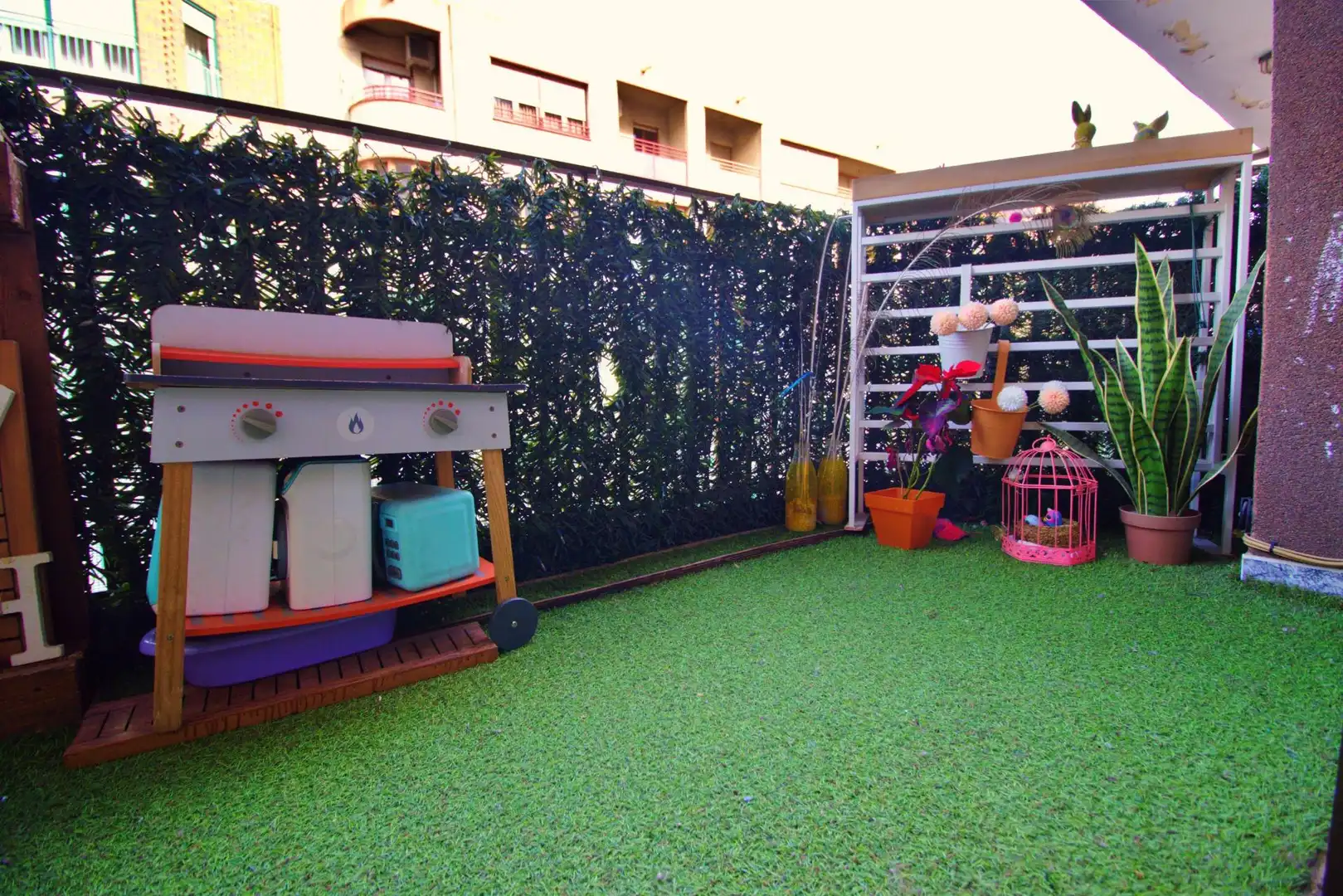 Terrasse von Wohnung zum Verkauf in Elche / Elx mit Klimaanlage, Heizung und Balkon