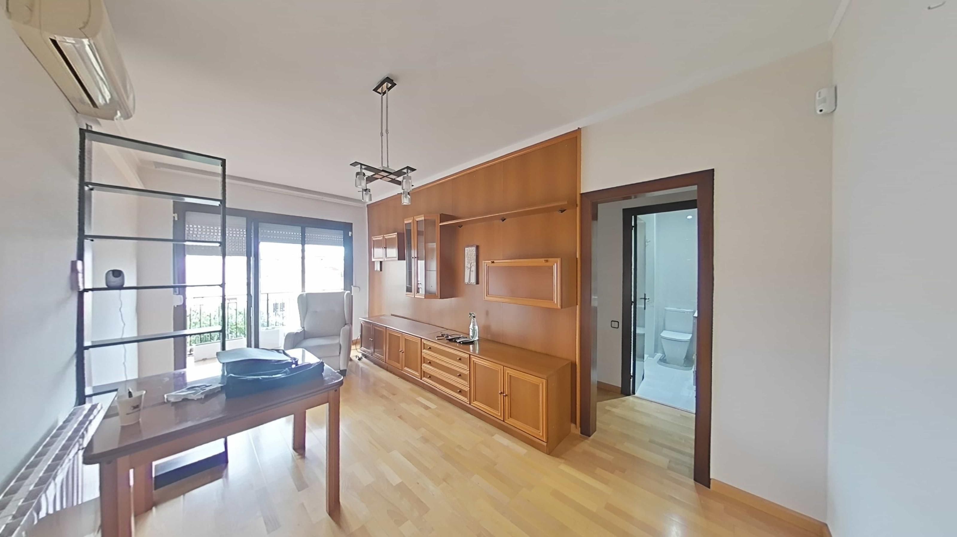 Sala d'estar de Pis en venda en  Barcelona Capital amb Aire condicionat, Calefacció i Parquet