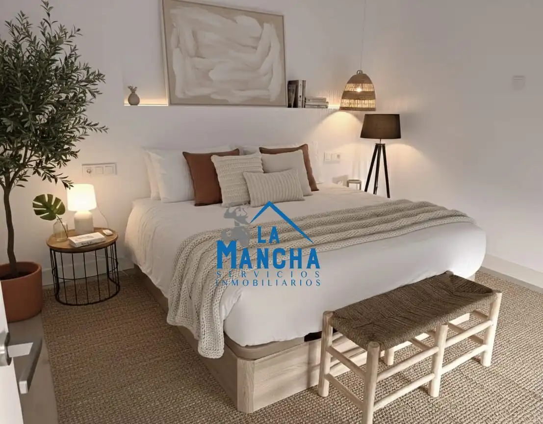 Bedroom of Houses for sale in Albacete  with Terrace, Swimming Pool and Furnished