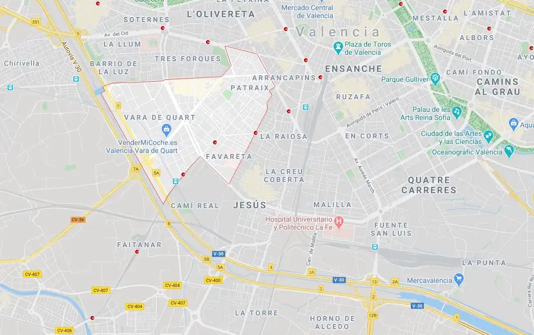 Vista exterior de Pis en venda en Valencia amb Aire condicionat, Calefacció i Terrassa