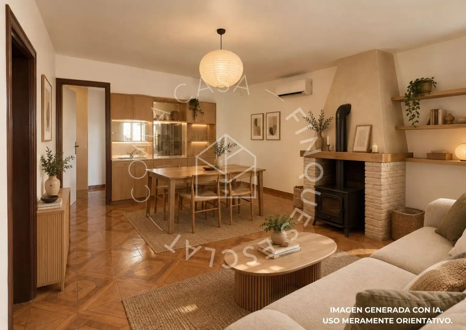Sala d'estar de Casa o xalet en venda en Gelida amb Aire condicionat, Calefacció i Jardí privat