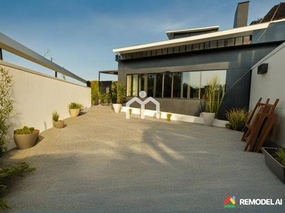 Exterior view of Attic for sale in Montgat  with Air Conditioner, Heating and Parquet flooring