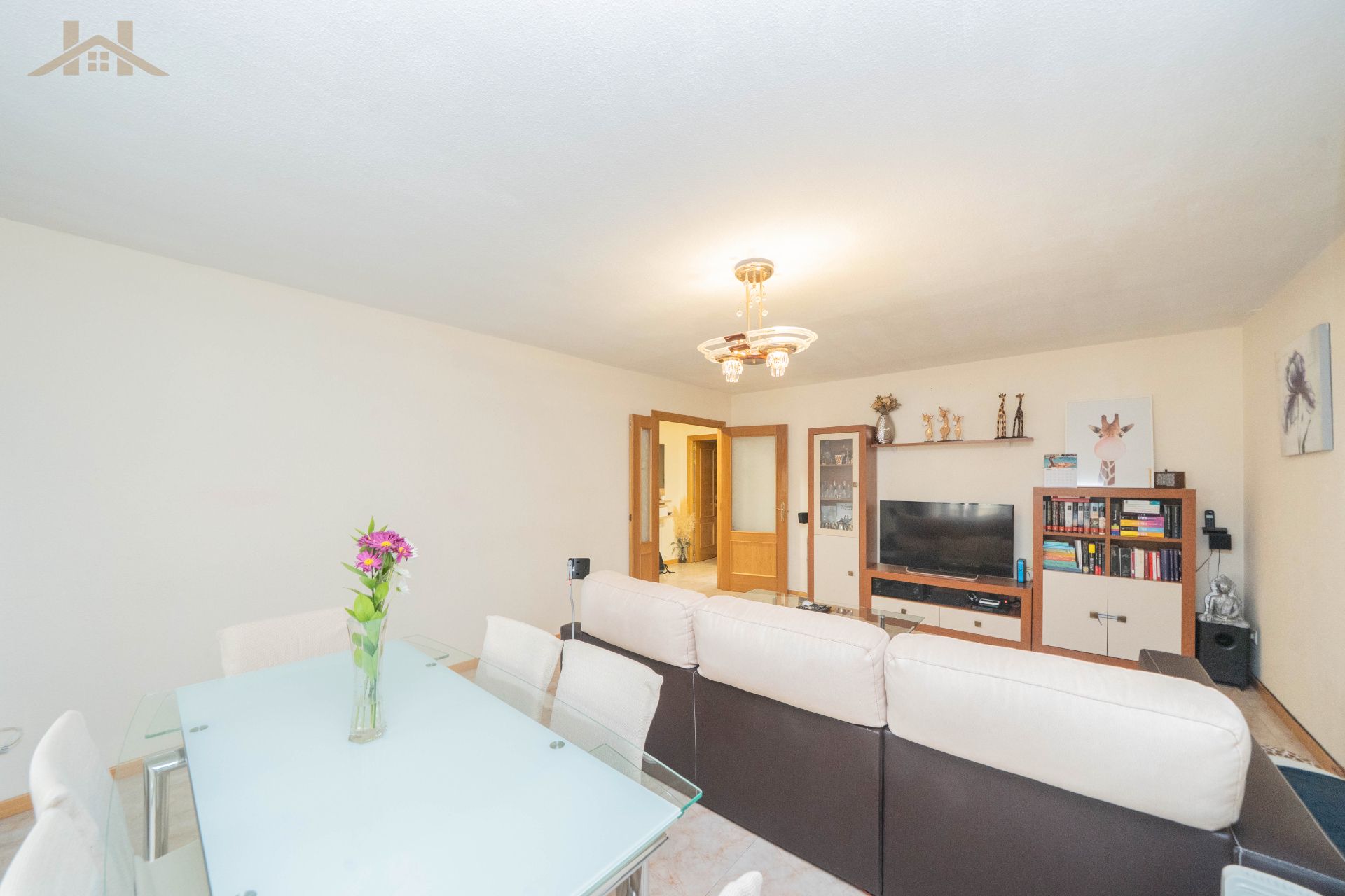 Living room of Flat for sale in El Escorial  with Heating, Parquet flooring and Terrace