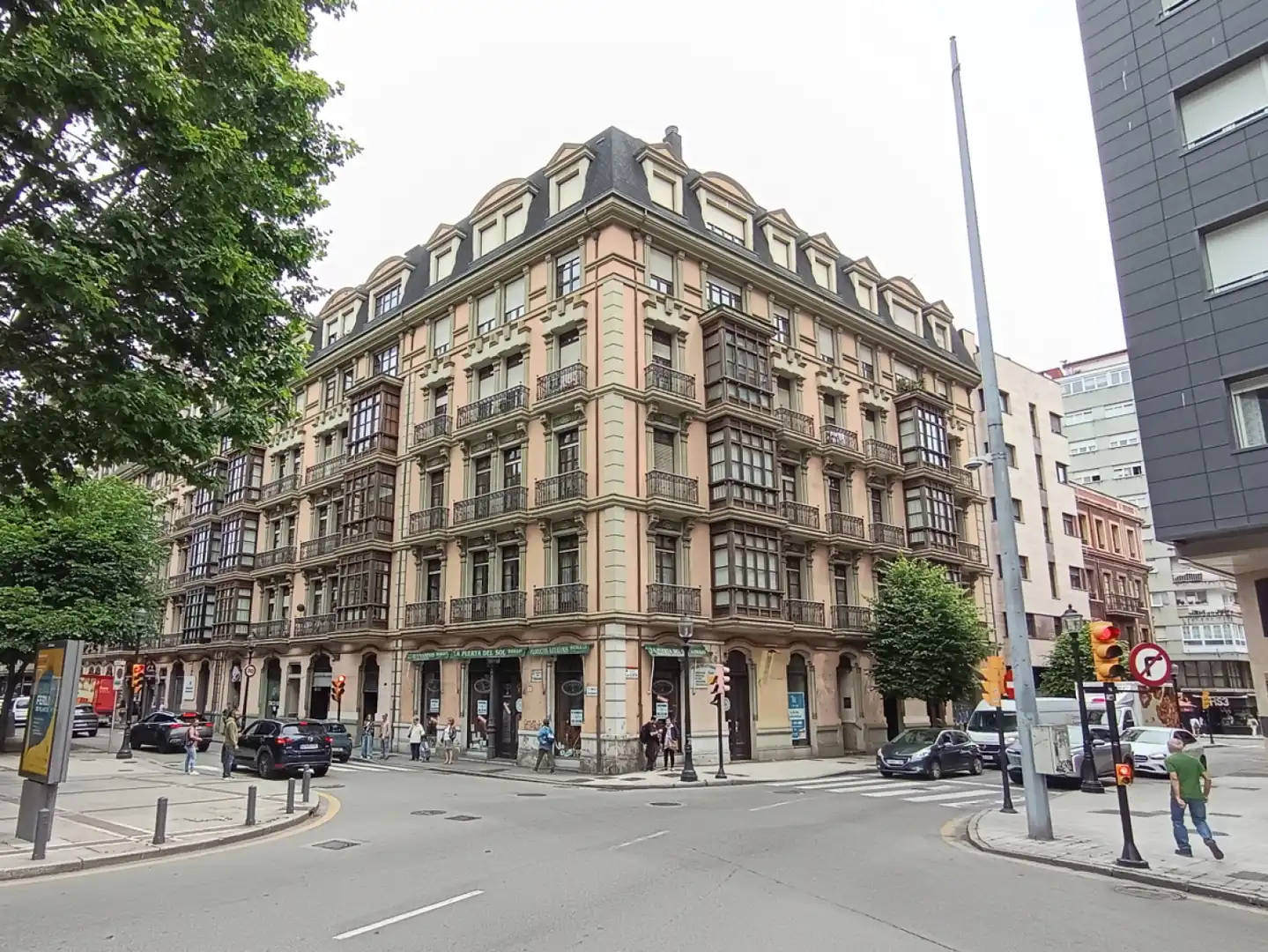 Exterior view of Flat for rent in Gijón   with Heating, Terrace and Balcony