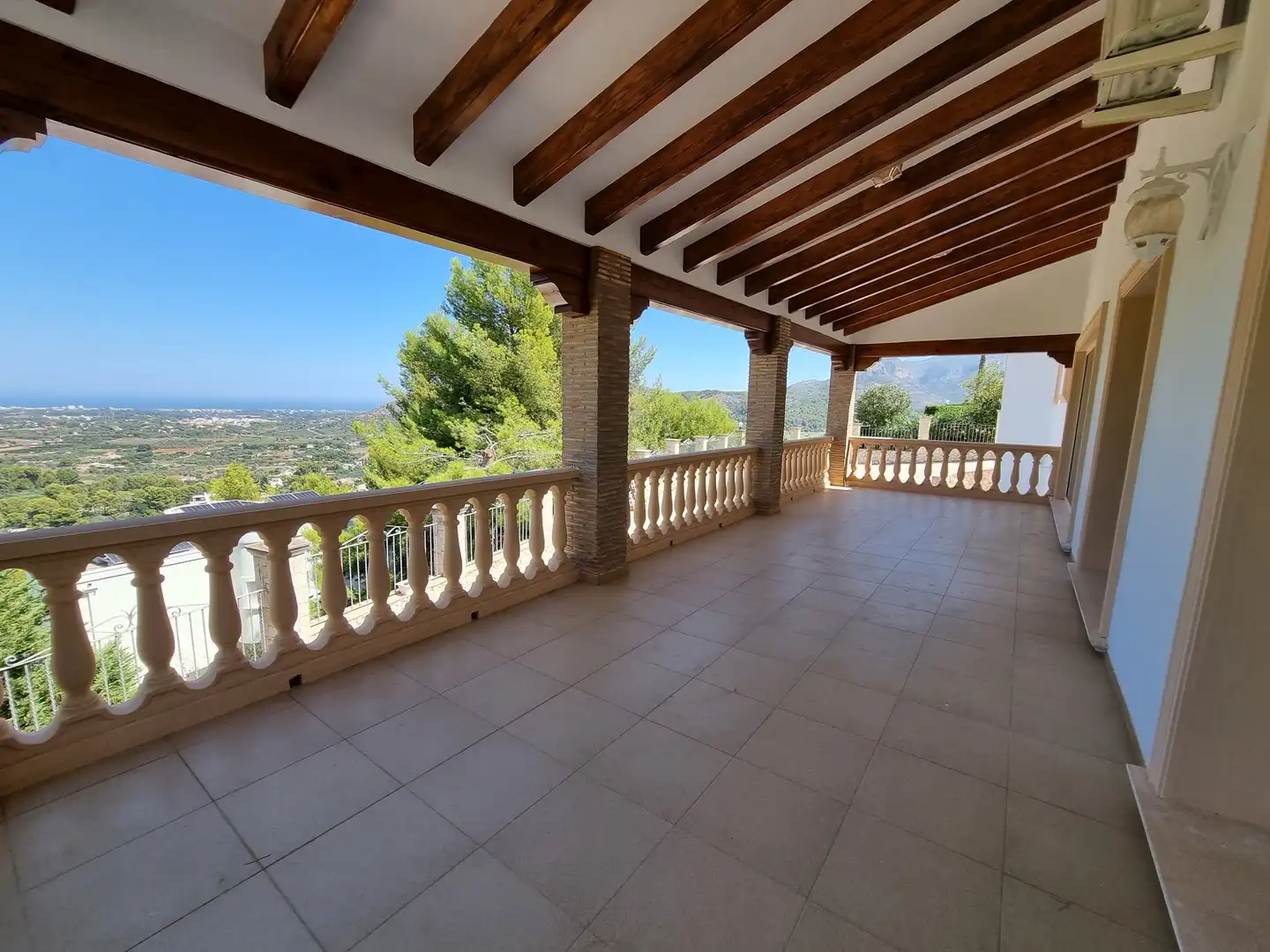 Terrassa de Finca rústica en venda en Pedreguer amb Calefacció, Jardí privat i Terrassa