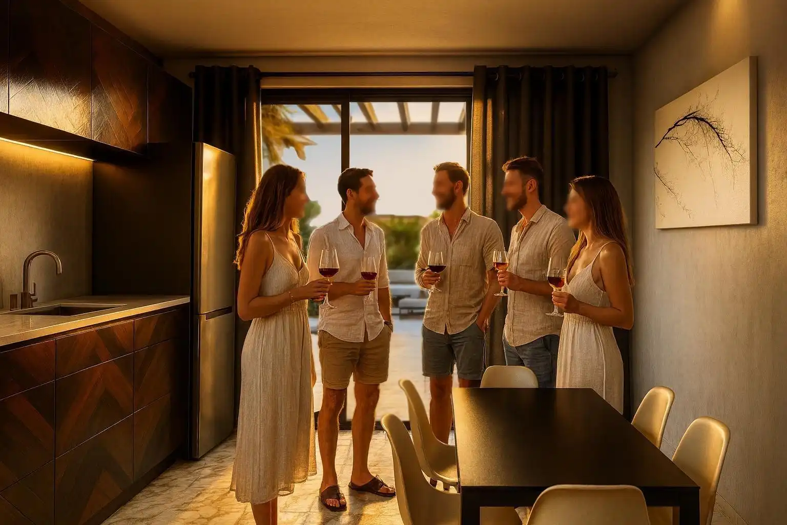Terrassa de Casa o xalet en venda en Guía de Isora amb Jardí privat, Terrassa i Piscina