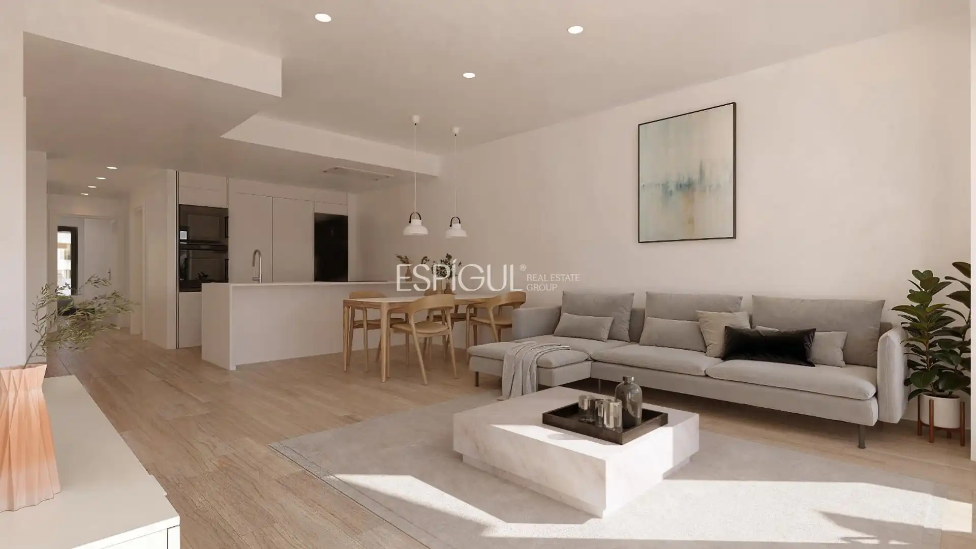 Living room of Duplex for sale in Girona Capital  with Air Conditioner, Heating and Terrace