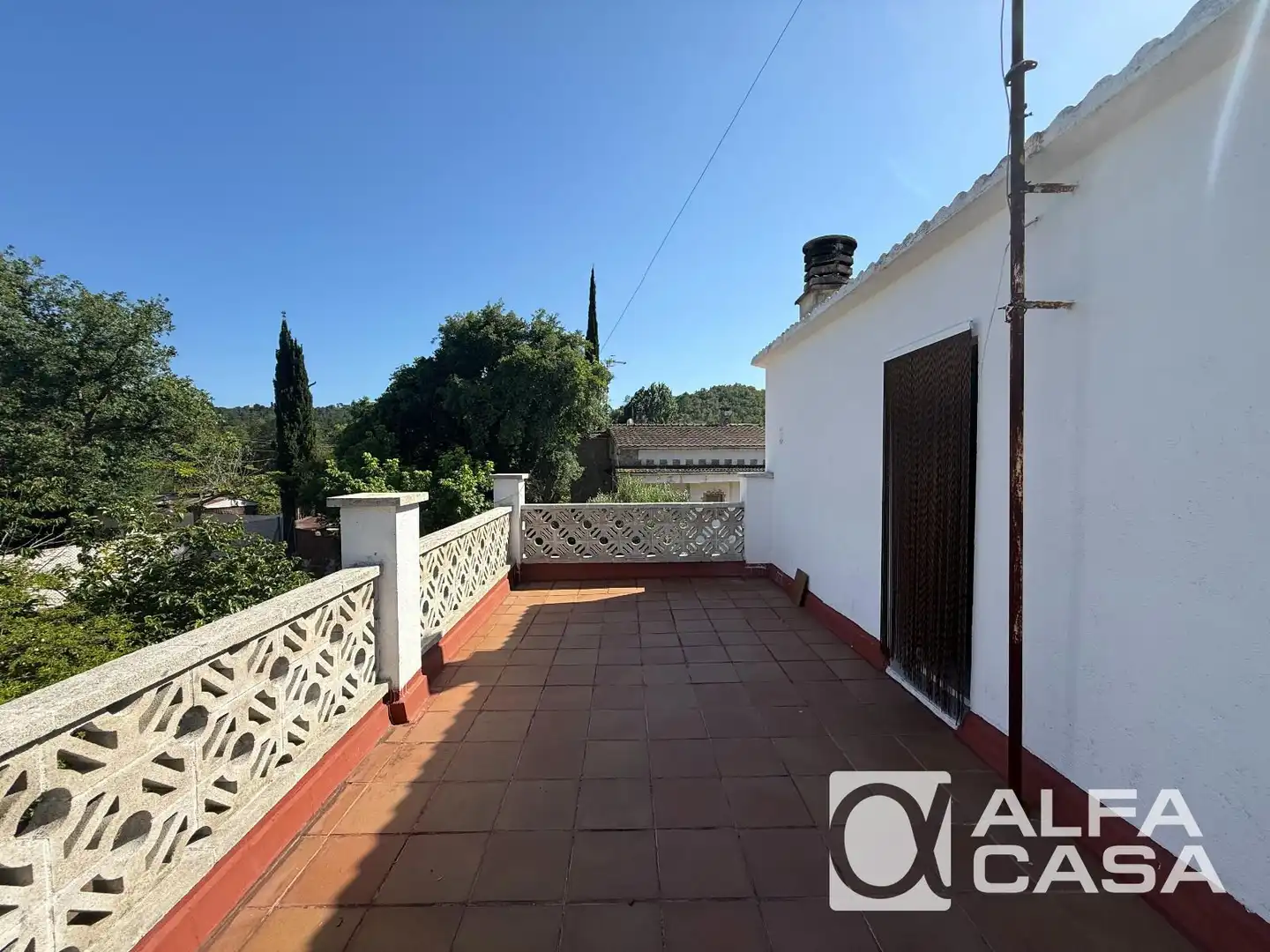 Vista exterior de Casa o chalet en venta en Vidreres con Terraza, Trastero y Piscina