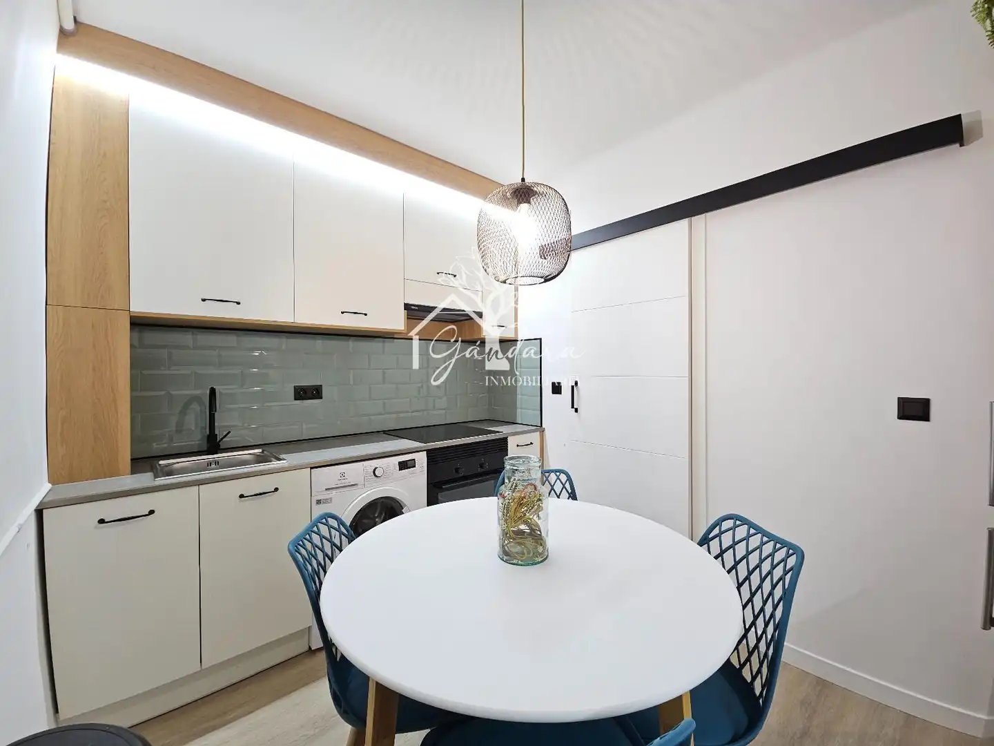 Cocina de Piso de alquiler en Narón con Calefacción