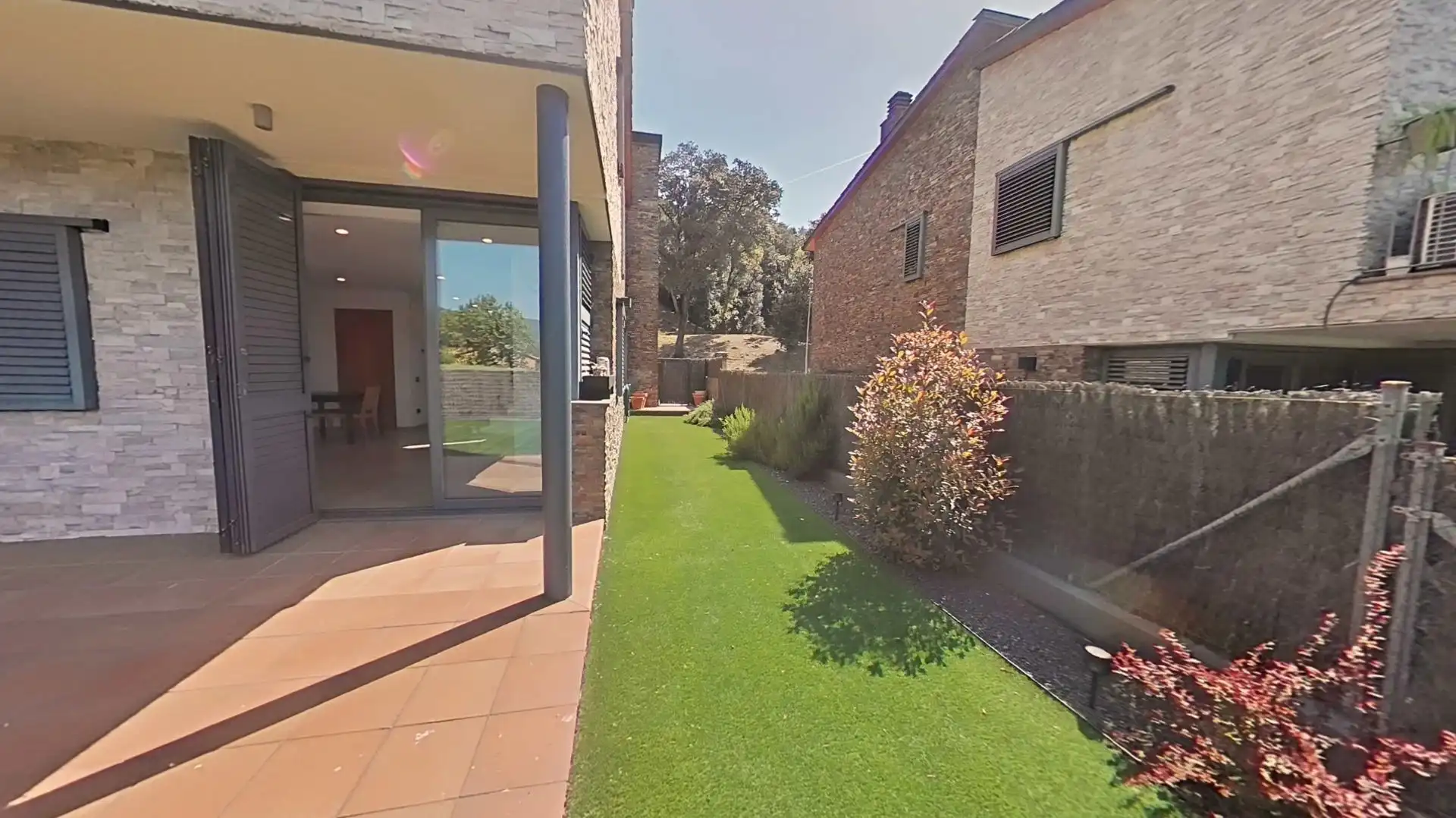 Terrassa de Casa o xalet en venda en Campins amb Calefacció, Jardí privat i Terrassa