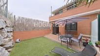 Terrace of Single-family semi-detached for sale in Rubí  with Air Conditioner, Heating and Parquet flooring