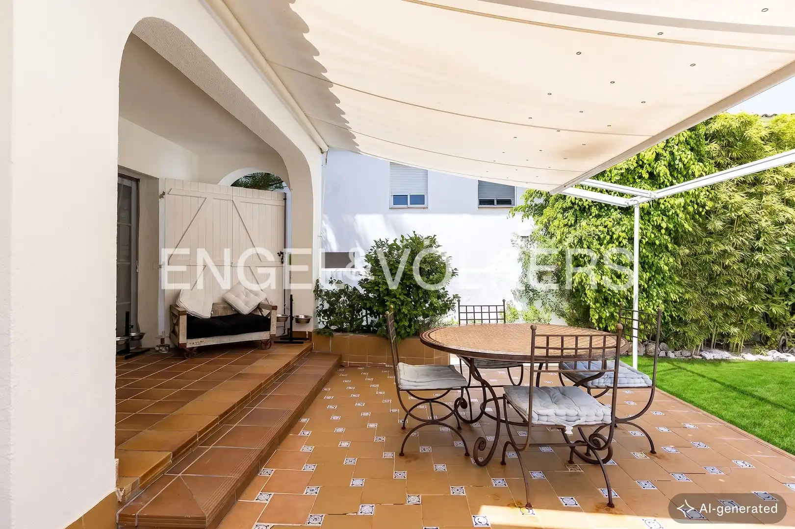 Terraza de Casa o chalet en venta en Sant Pere de Ribes con Aire acondicionado, Calefacción y Jardín privado