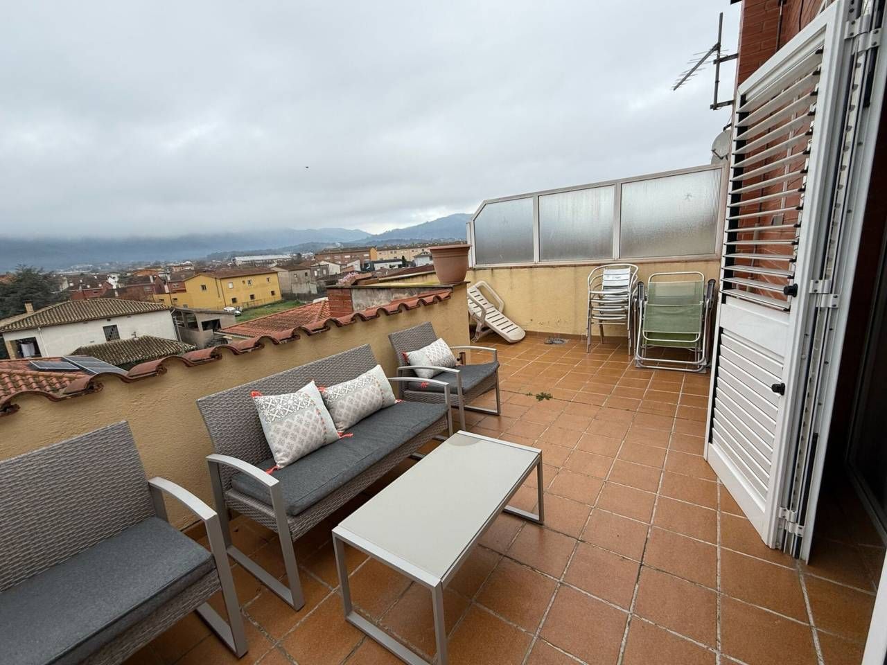 Terrassa de Dúplex en venda en Porqueres amb Aire condicionat, Calefacció i Terrassa