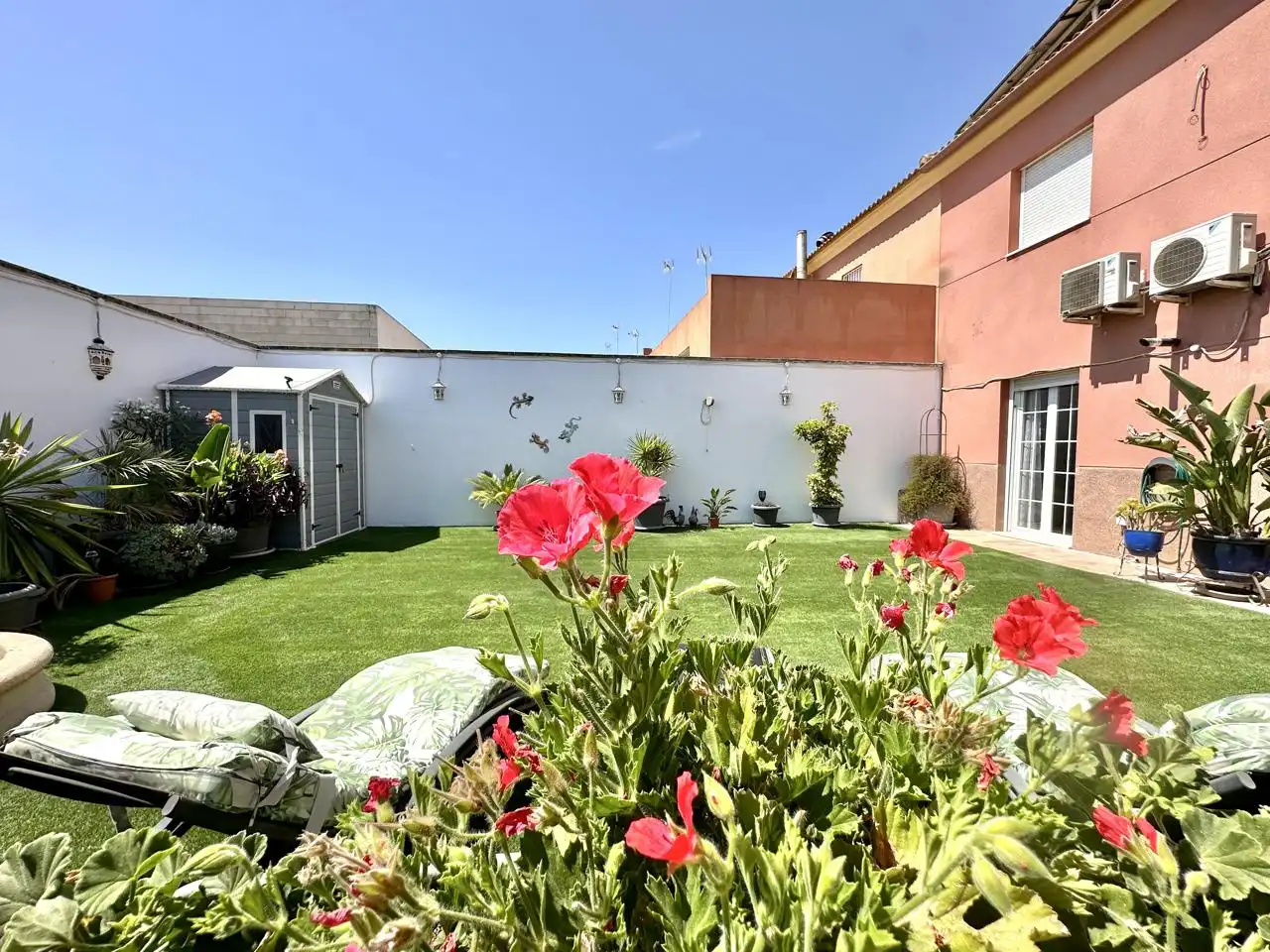 Jardín de Casa o chalet en venta en Fuente de Piedra con Aire acondicionado, Jardín privado y Terraza