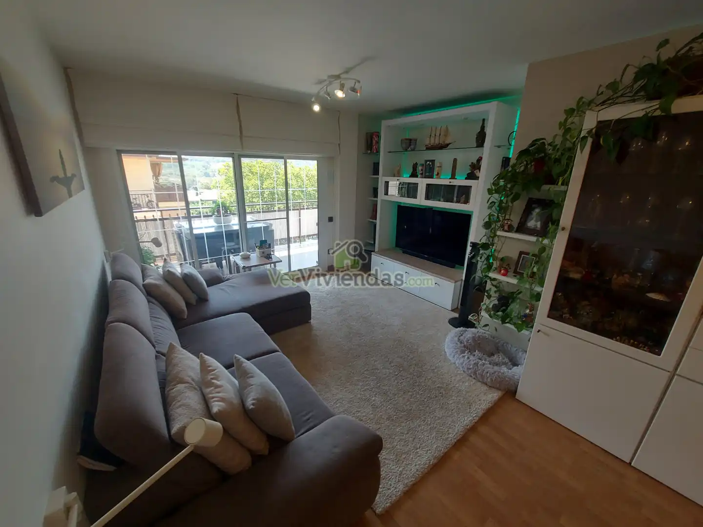 Sala de estar de Piso en venta en Martorell con Aire acondicionado, Calefacción y Parquet