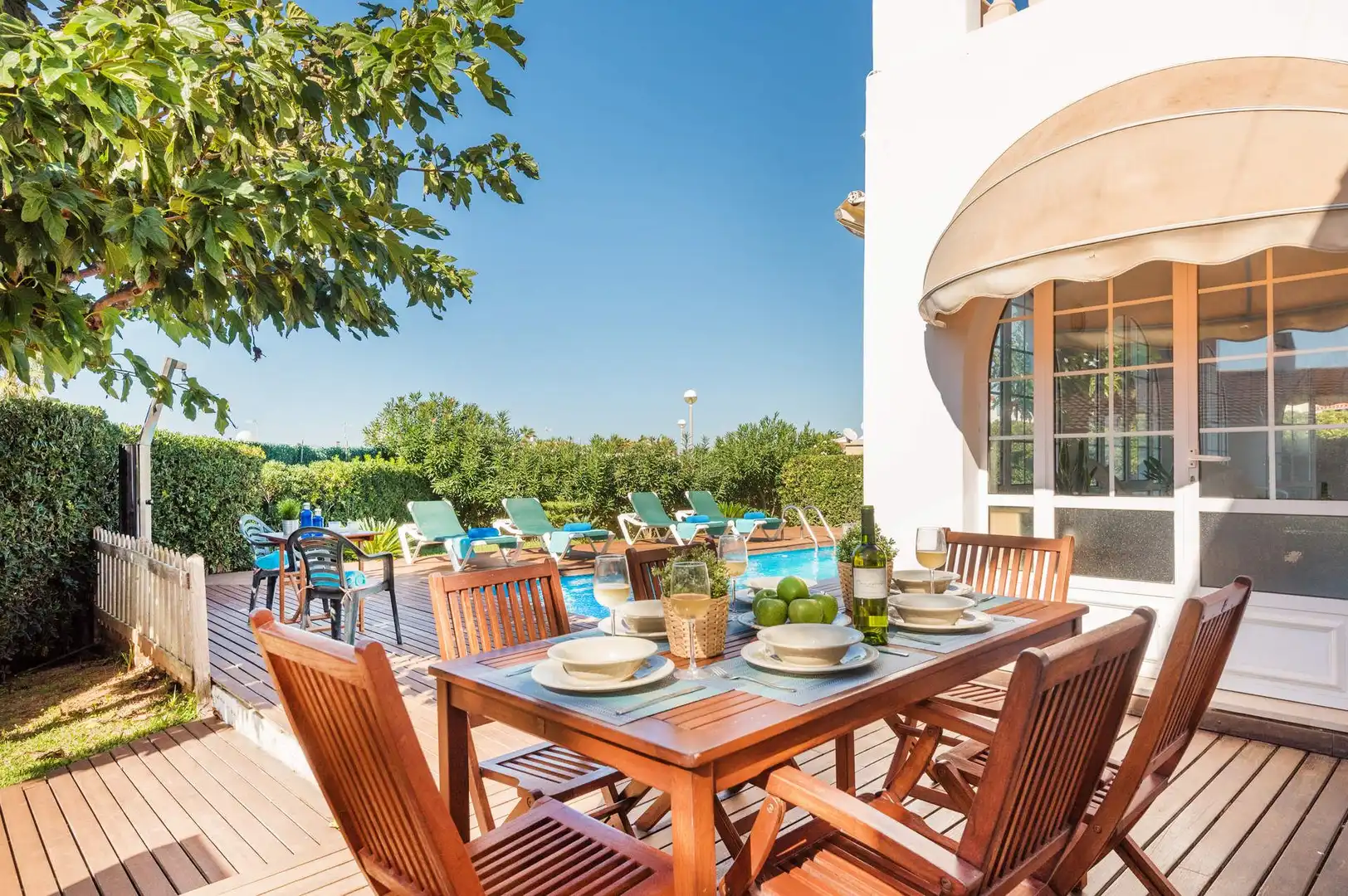 Terrassa de Casa o xalet en venda en Ciutadella de Menorca amb Aire condicionat, Jardí privat i Terrassa