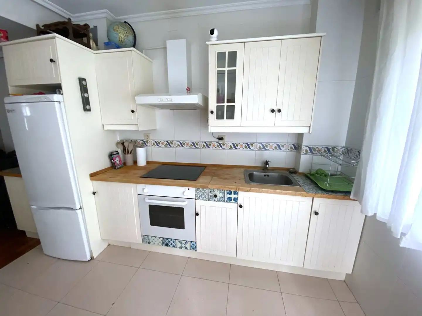 Küche von Wohnung zum Verkauf in Castro-Urdiales mit Heizung, Parkett und Terrasse