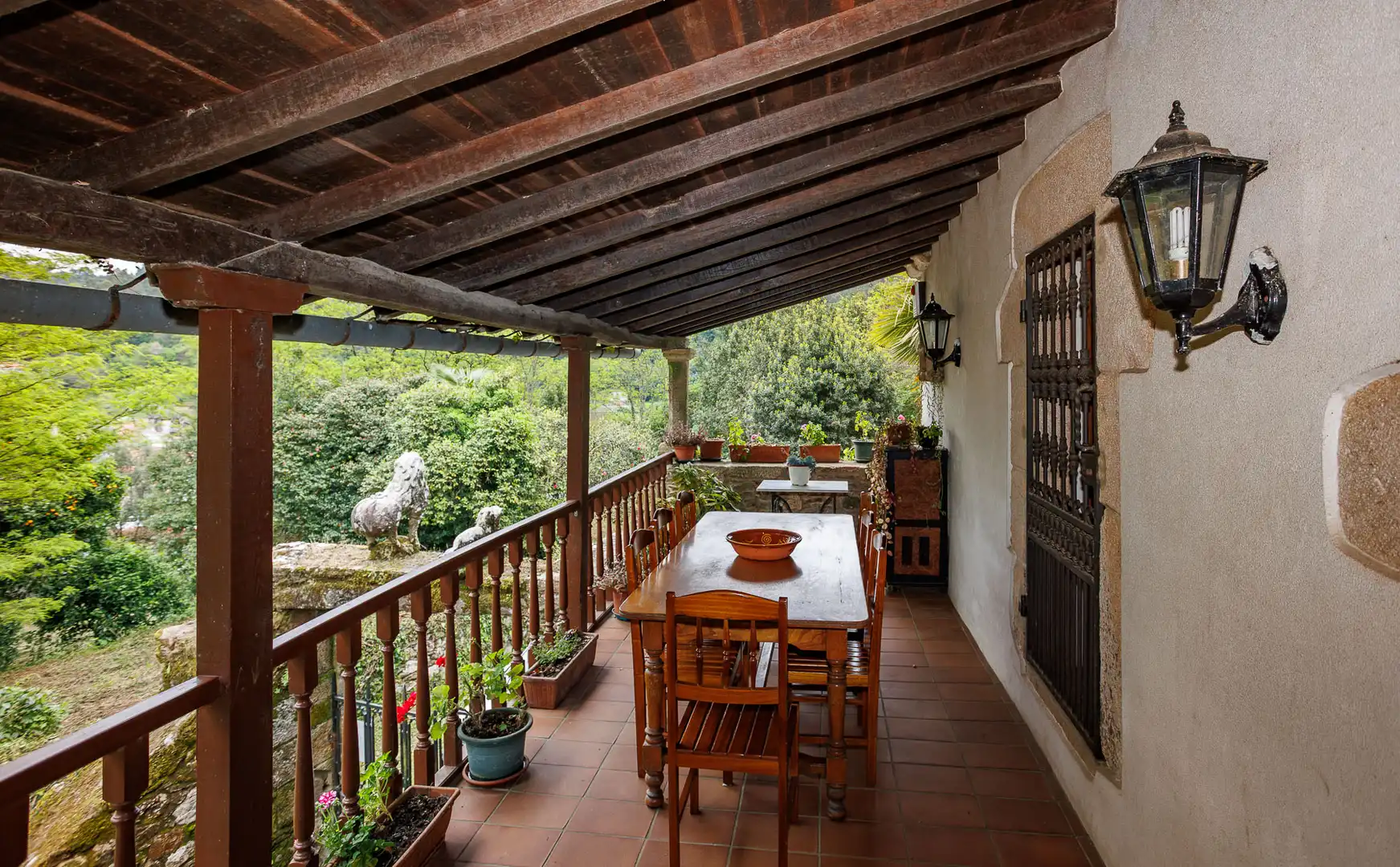 Terrassa de Finca rústica en venda en Vedra amb Moblat