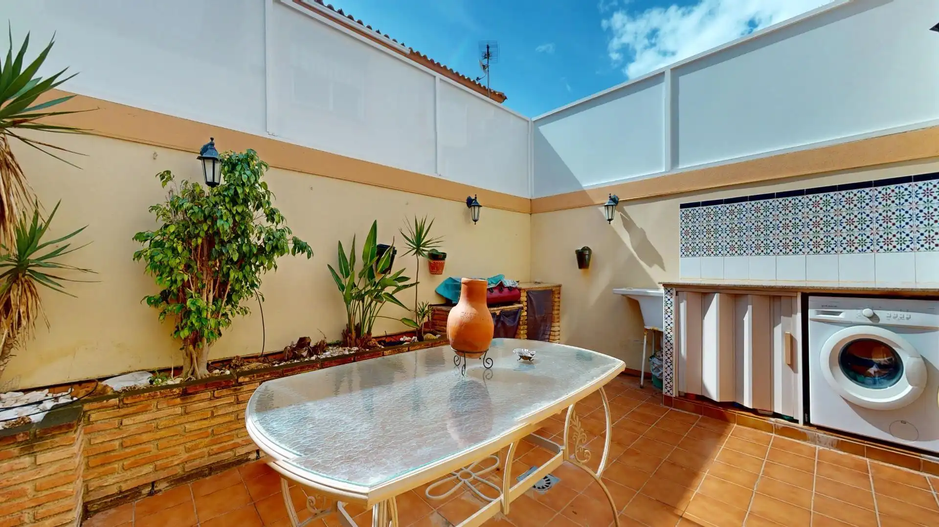 Terraza de Casa adosada en venta en Pilar de la Horadada con Terraza y Balcón