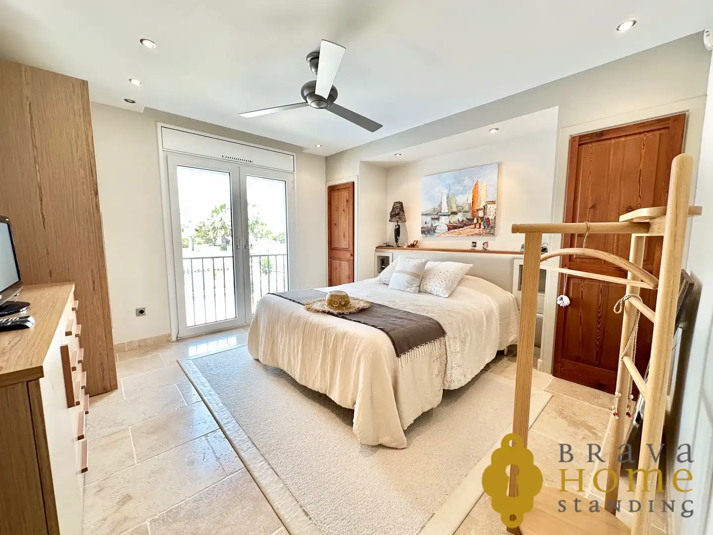 Bedroom of Houses for sale in Empuriabrava  with Air Conditioner, Heating and Private garden