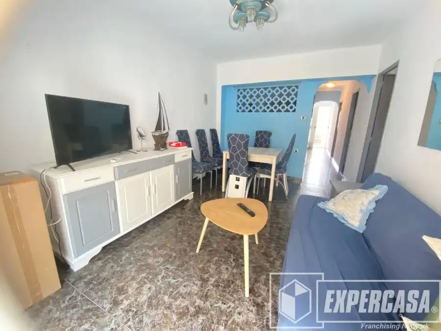 Living room of Apartments for sale in Sueca  with Air Conditioner, Terrace and Furnished