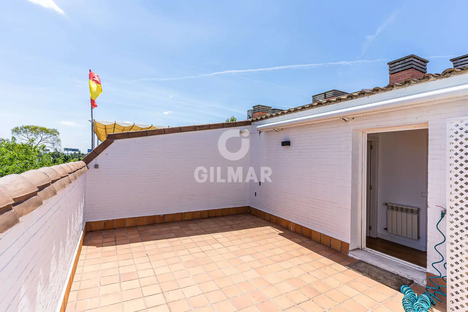 Terrace of Duplexes for sale in Madrid  with Heating, Private garden and Storage room
