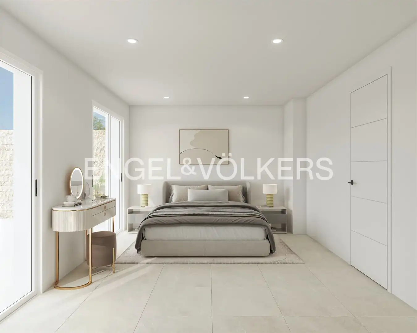 Habitación de Apartamento en venta en Pilar de la Horadada con Aire acondicionado, Calefacción y Jardín privado