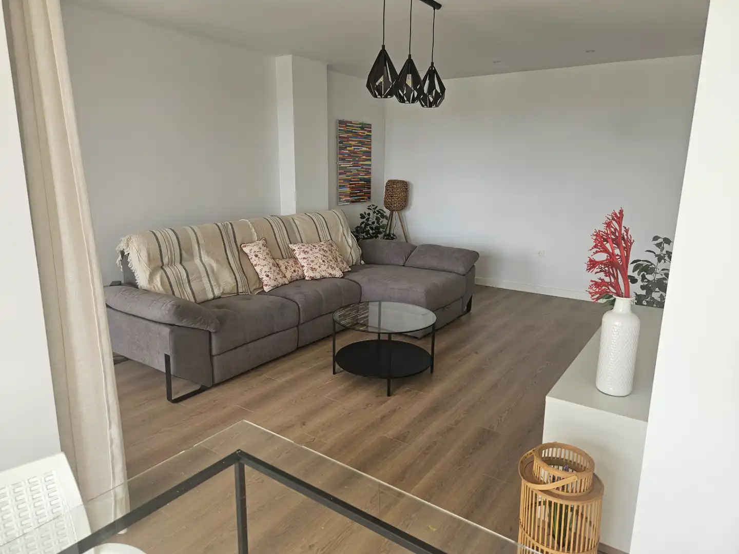 Sala de estar de Piso en venta en Cáceres con Aire acondicionado, Calefacción y Trastero