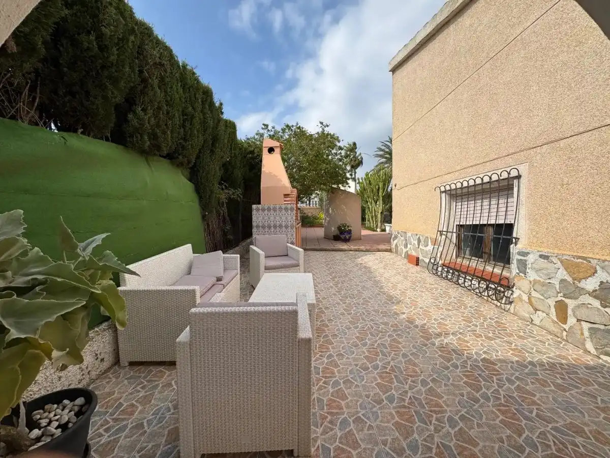 Terraza de Casa o chalet en venta en Rojales con Jardín privado