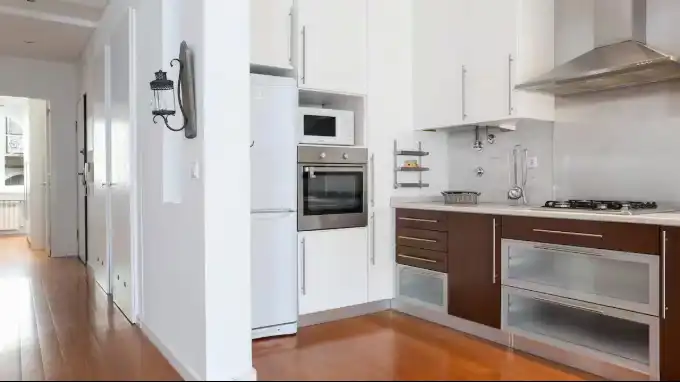 Kitchen of Flat for sale in Jerez de la Frontera  with Air Conditioner