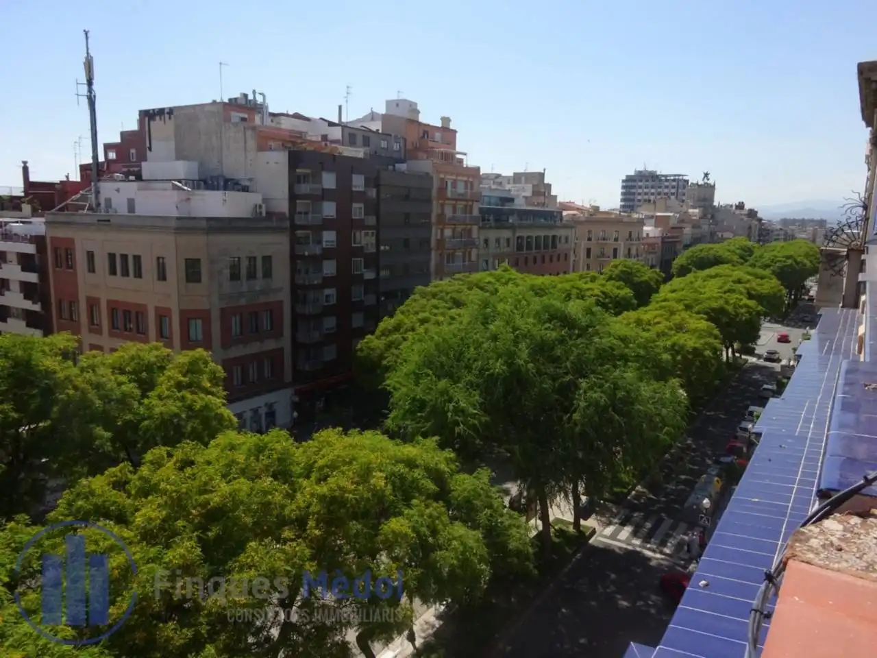 Vista exterior de Ático de alquiler en Tarragona con Aire acondicionado, Calefacción y Parquet