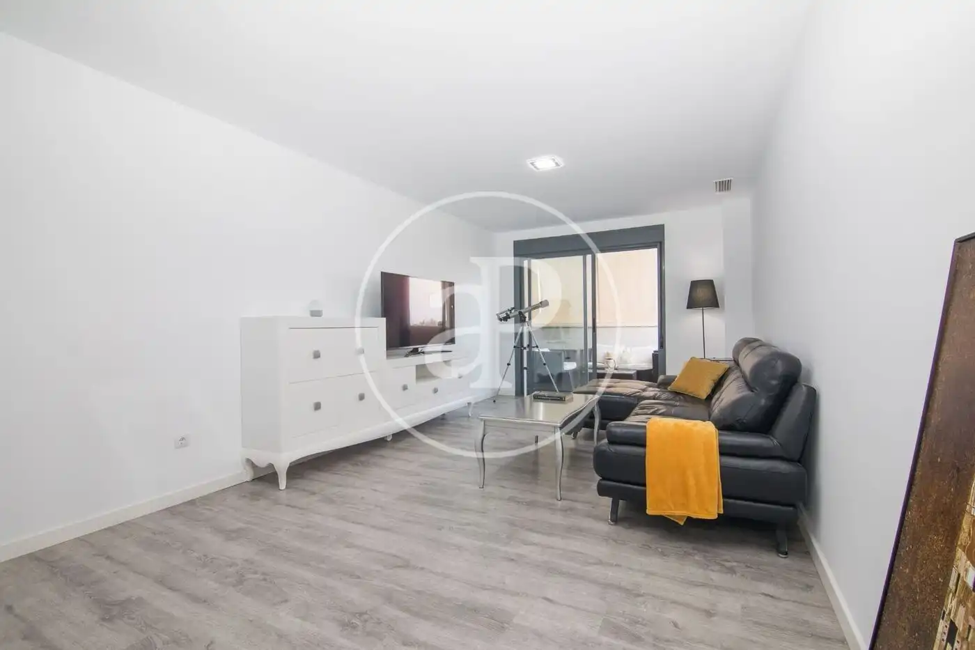 Sala d'estar de Pis de lloguer en Elche / Elx amb Aire condicionat, Calefacció i Jardí privat