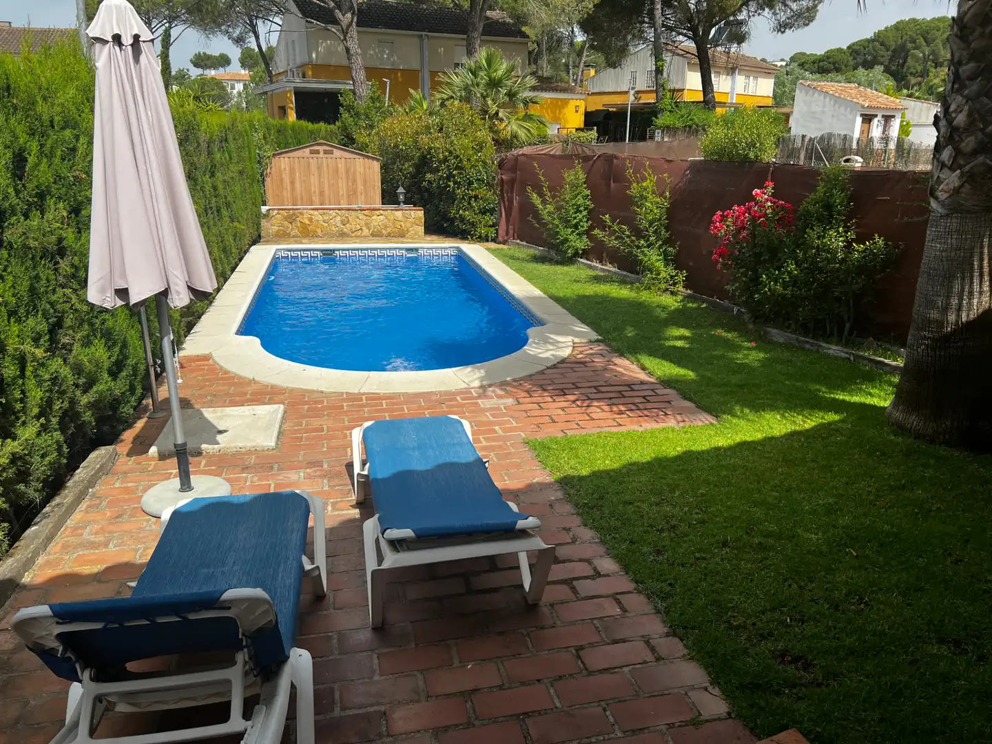 Swimming pool of Detached homes for sale in Córdoba  with Air Conditioner, Heating and Private garden