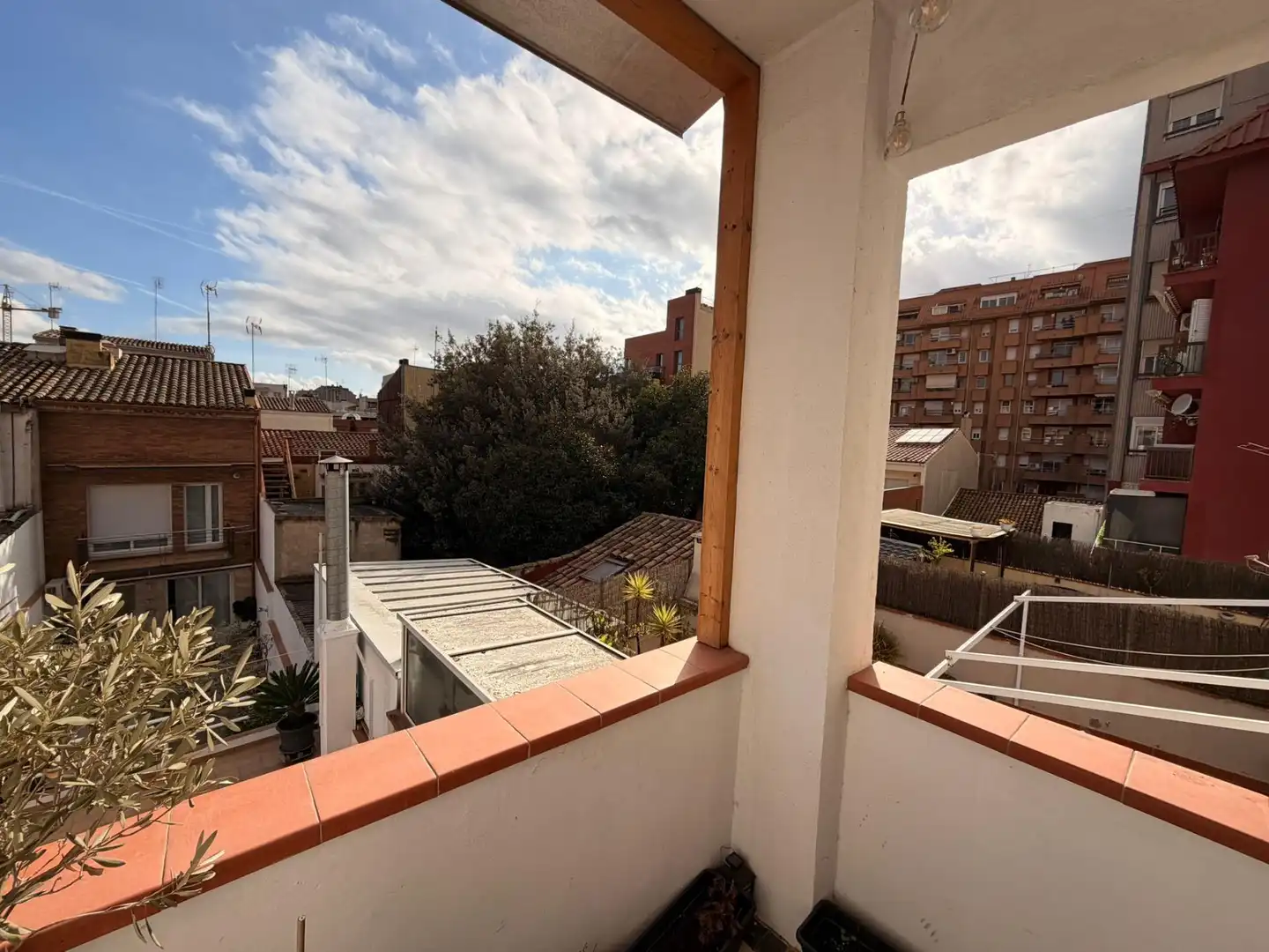 Balcony of Flat for sale in Granollers  with Air Conditioner, Heating and Parquet flooring