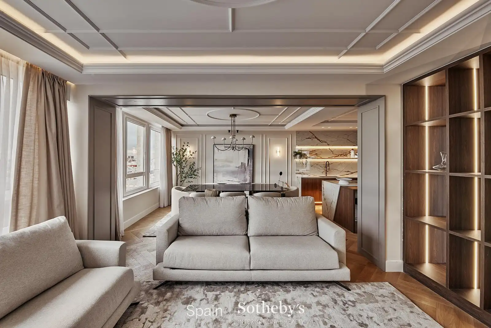 Living room of Apartments for sale in Madrid  with Air Conditioner, Terrace and Storage room