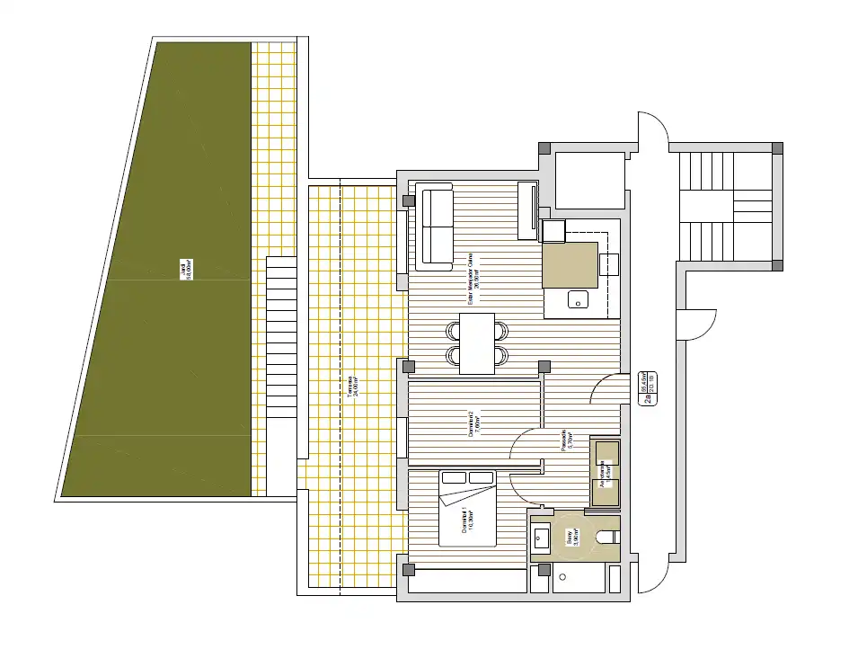 Wohnung zum Verkauf in Igualada mit Heizung, Privatgarten und Terrasse