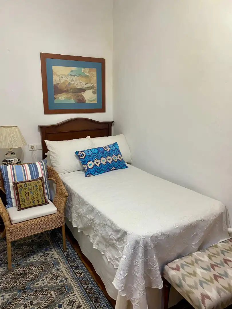 Bedroom of Houses for rent in Almáchar  with Furnished, Oven and Microwave