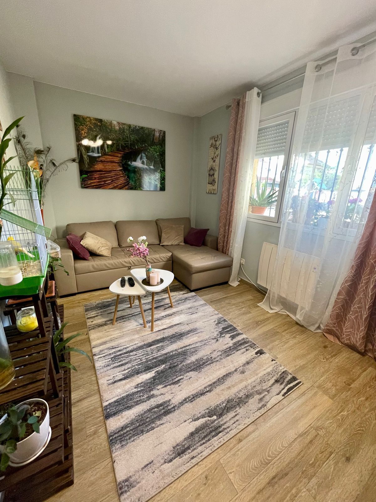 Living room of Flat for sale in Villarejo de Salvanés  with Air Conditioner, Heating and Storage room