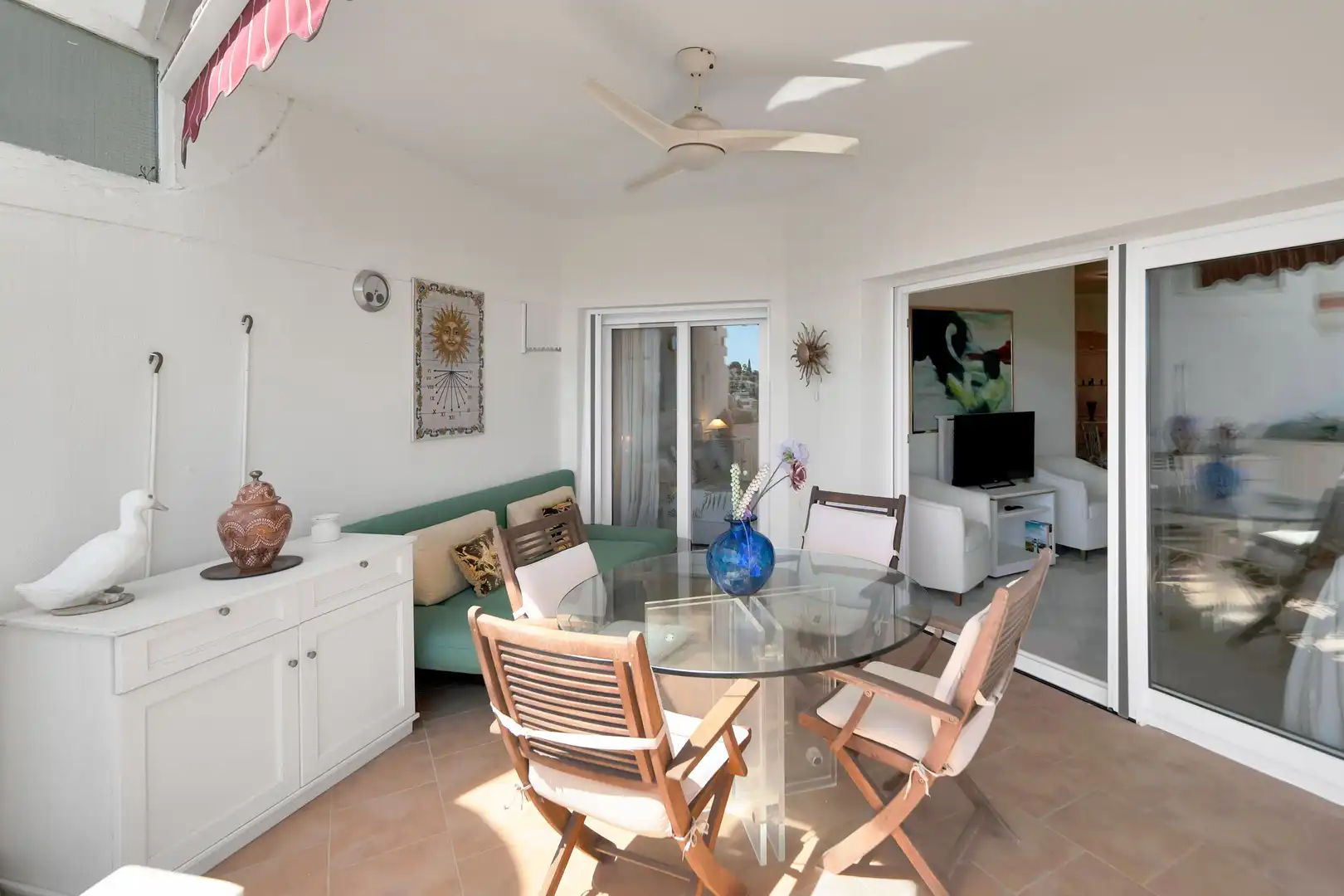 Comedor de Ático de alquiler en Marbella con Aire acondicionado, Calefacción y Jardín privado