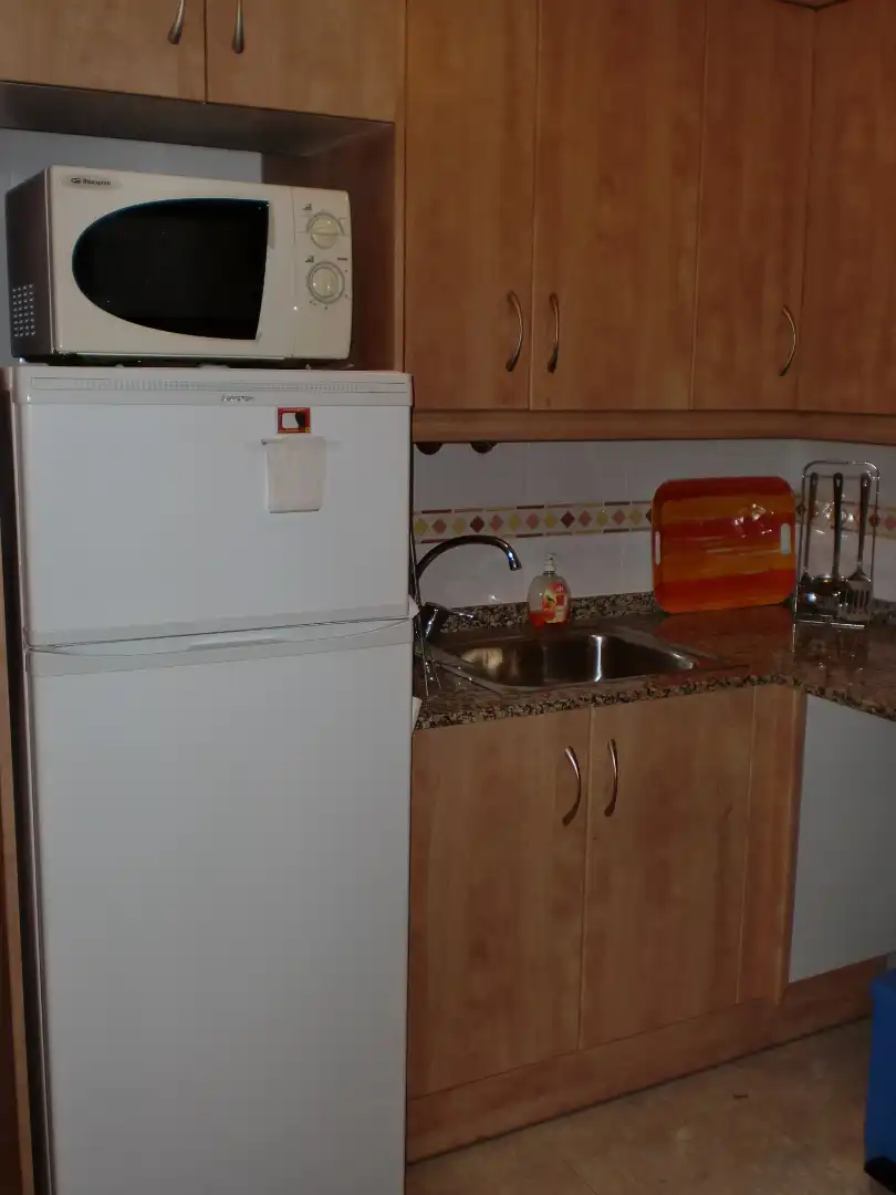 Kitchen of Flat for sale in Benicarló  with Terrace and Furnished