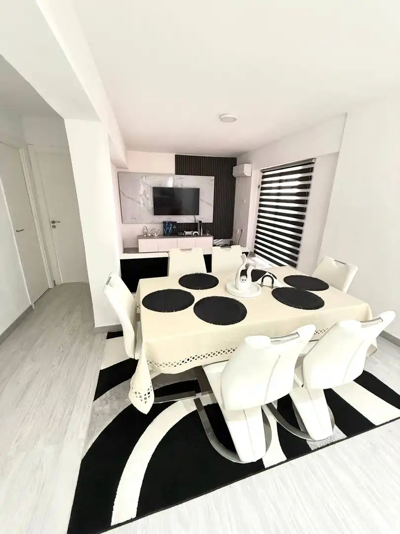 Dining room of Flat for sale in Valencia  with Air Conditioner, Furnished and Balcony
