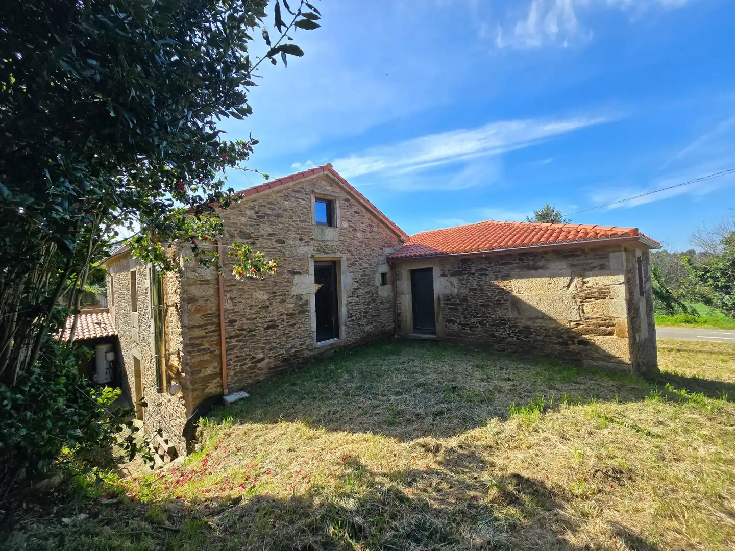Vista exterior de Casa o chalet en venta en Paderne con Calefacción y Balcón