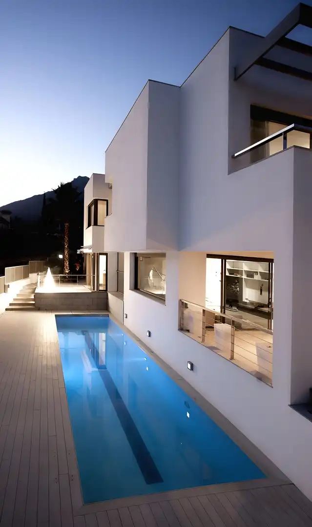 Swimming pool of Houses for sale in Marbella  with Air Conditioner, Private garden and Terrace